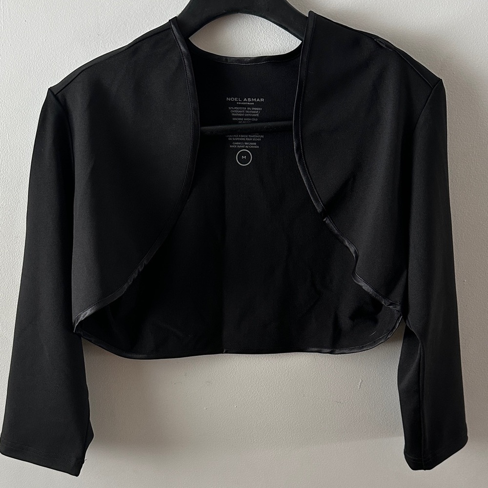 Noel Asmar Elegant Black Shrug